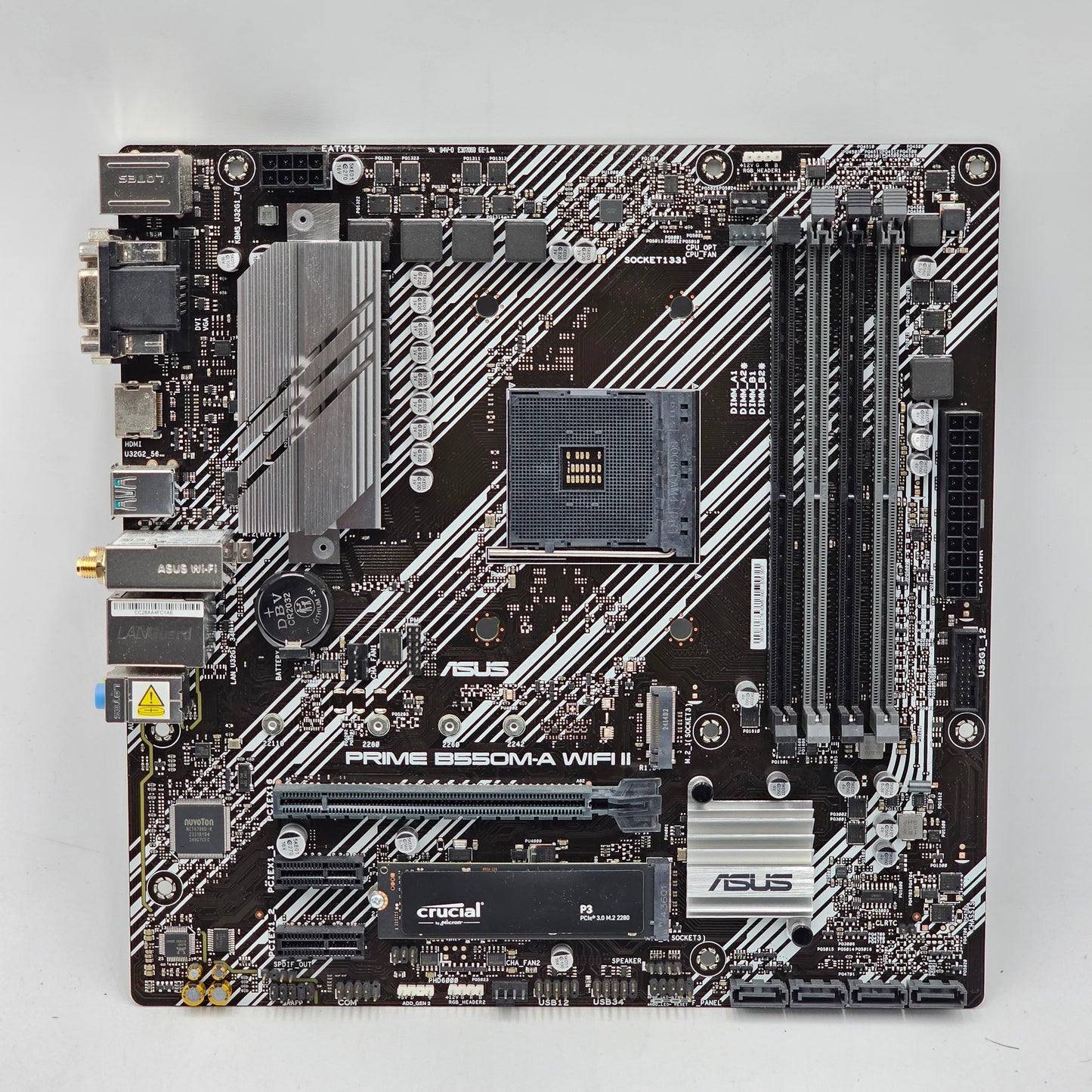 Asus Prime B550M-A AM4 microATX AMD DDR4 Motherboard