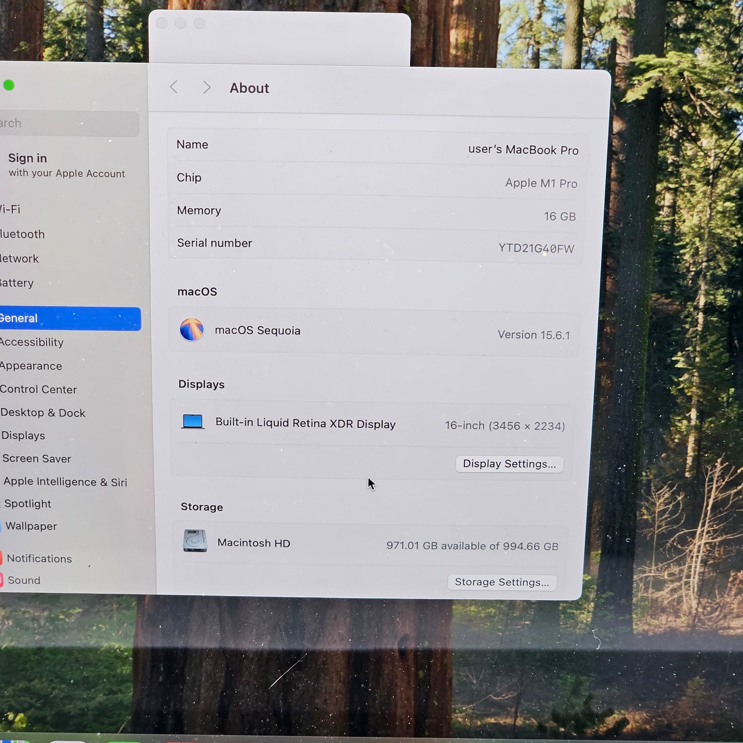 2021 Apple MacBook Pro 14" M1 Pro 10C GPU 3.2GHz 16GB RAM 1TB SSD A2485