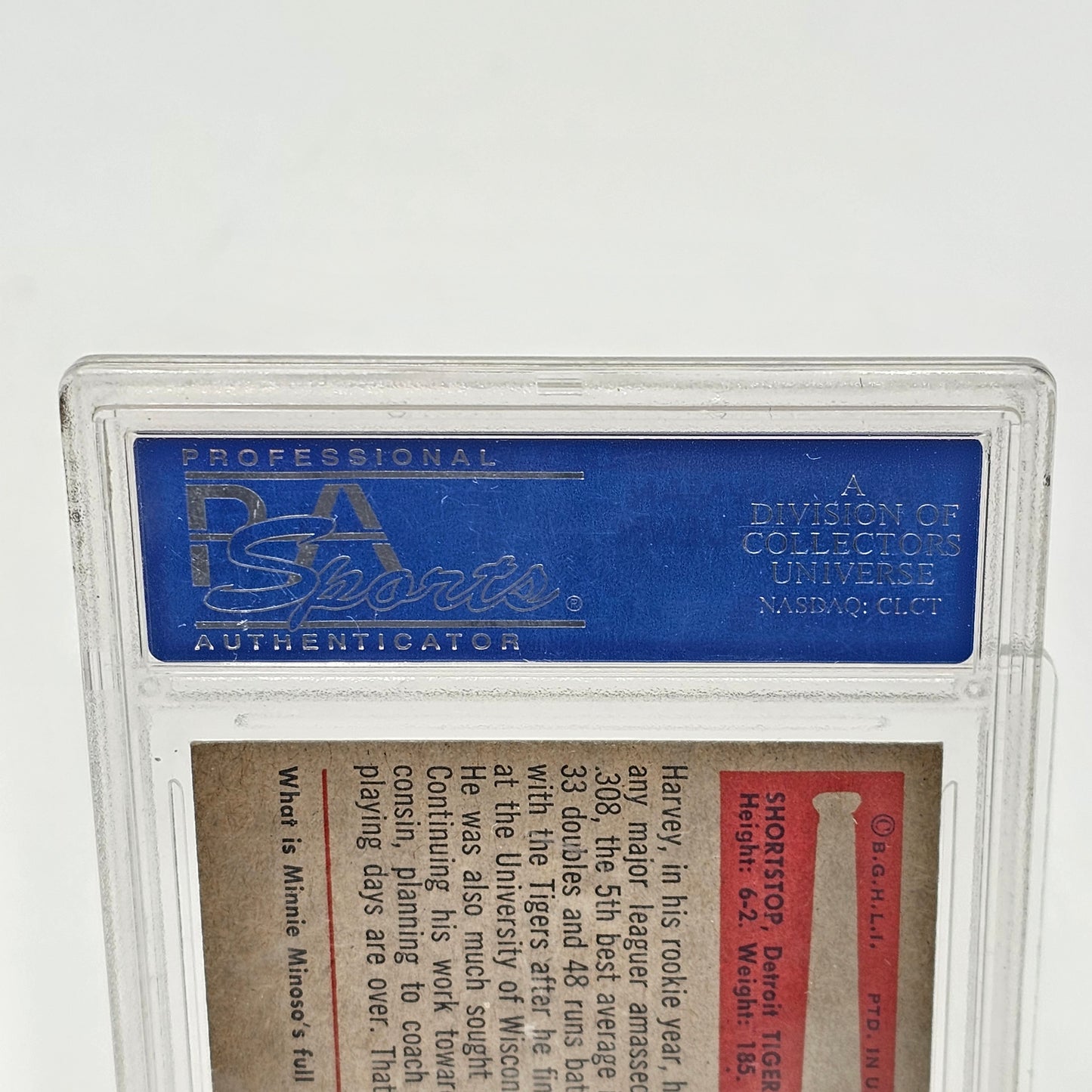 New 1954 Bowman Set-Break #23 Harvey Kuenn PSA 8