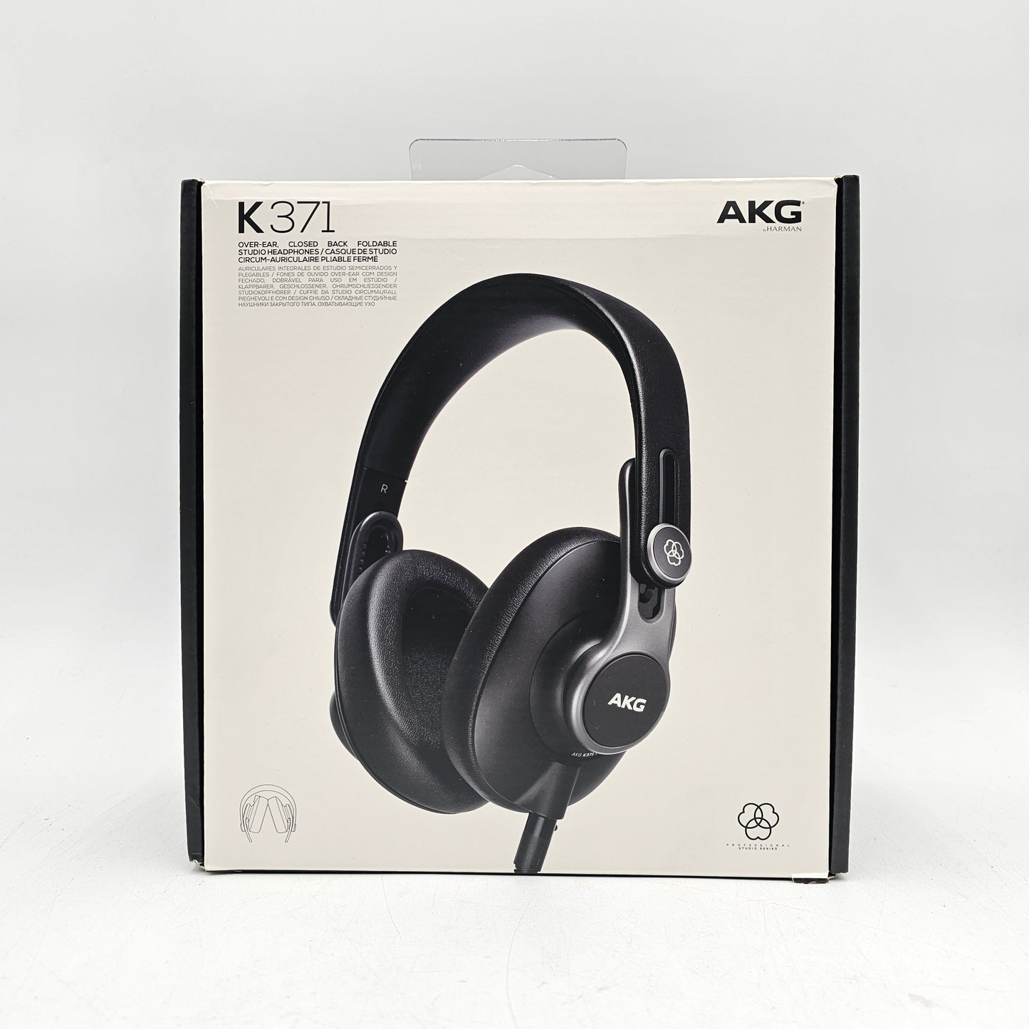 AKG K371 Professional Studio Headphones Black