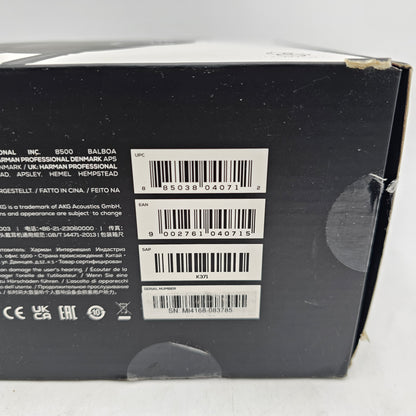 AKG K371 Professional Studio Headphones Black