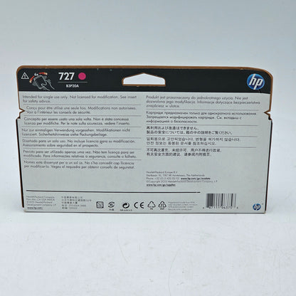 New HP 727 Magenta Ink Cartridge