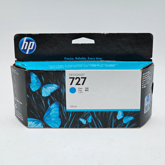 New HP 727 Cyan Ink Cartridge DesignJet