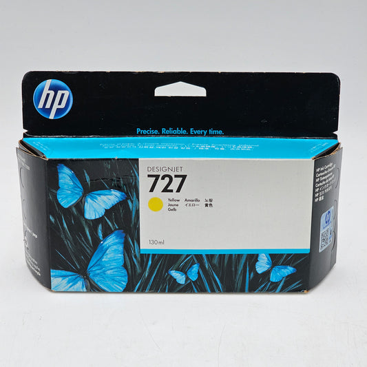 New HP 727 Yellow Ink Cartridge
