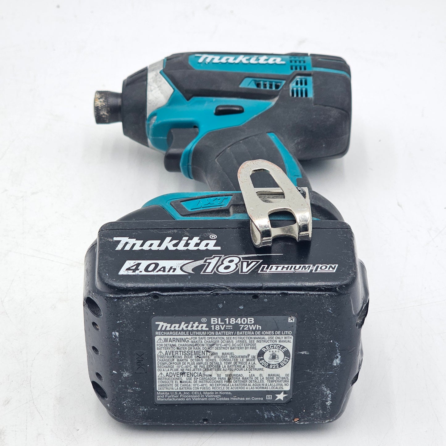 Makita XDT11 18V 1/4 Inch Hex Cordless Impact Driver
