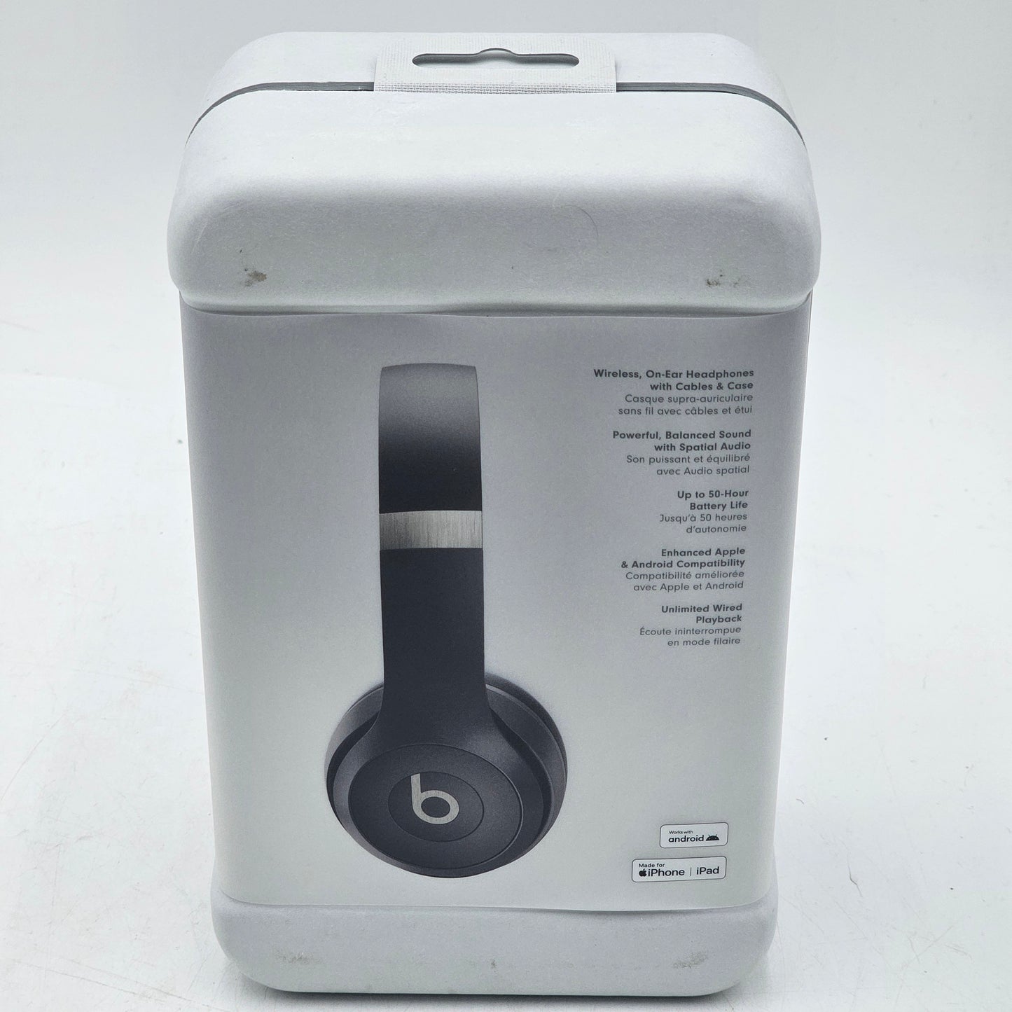 New Beats Solo4 Wireless On-Ear Bluetooth Headphones Black MUW23LL/A