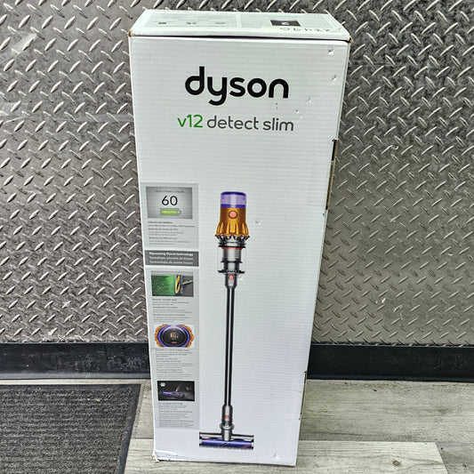 New Dyson Detect Slim Cordless Vacuum 447625-01 SV46 Yellow Nickel