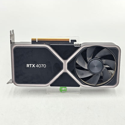 GEFORCE GeForce RTX 4070 Founders Edition FE 12GB GDDR6X Graphics Card