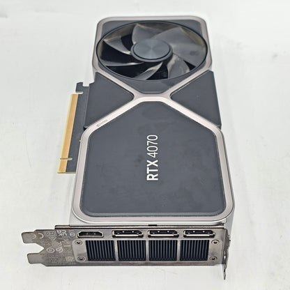 GEFORCE GeForce RTX 4070 Founders Edition FE 12GB GDDR6X Graphics Card