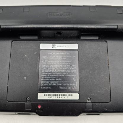 Nintendo Wii U Video Game Console WUP-101 (02) Black