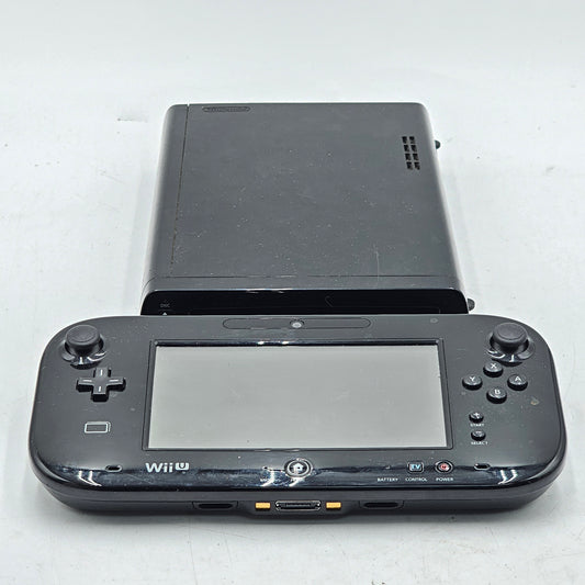 Nintendo Wii U Video Game Console WUP-101 (02) Black