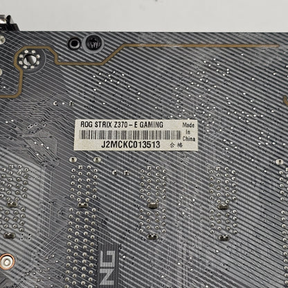 Asus ROG Strix Z370-E Gaming LGA 1151 ATX Intel DDR4 Motherboard