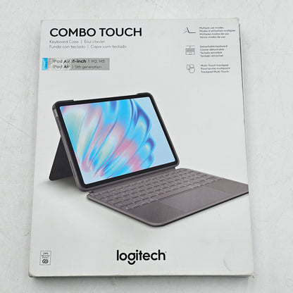LOGITECH Logitech Combo Touch iPad Air 11-inch Latest Model M2 & M3