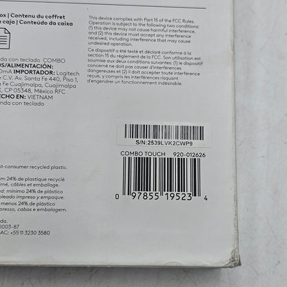 LOGITECH Logitech Combo Touch iPad Air 11-inch Latest Model M2 & M3