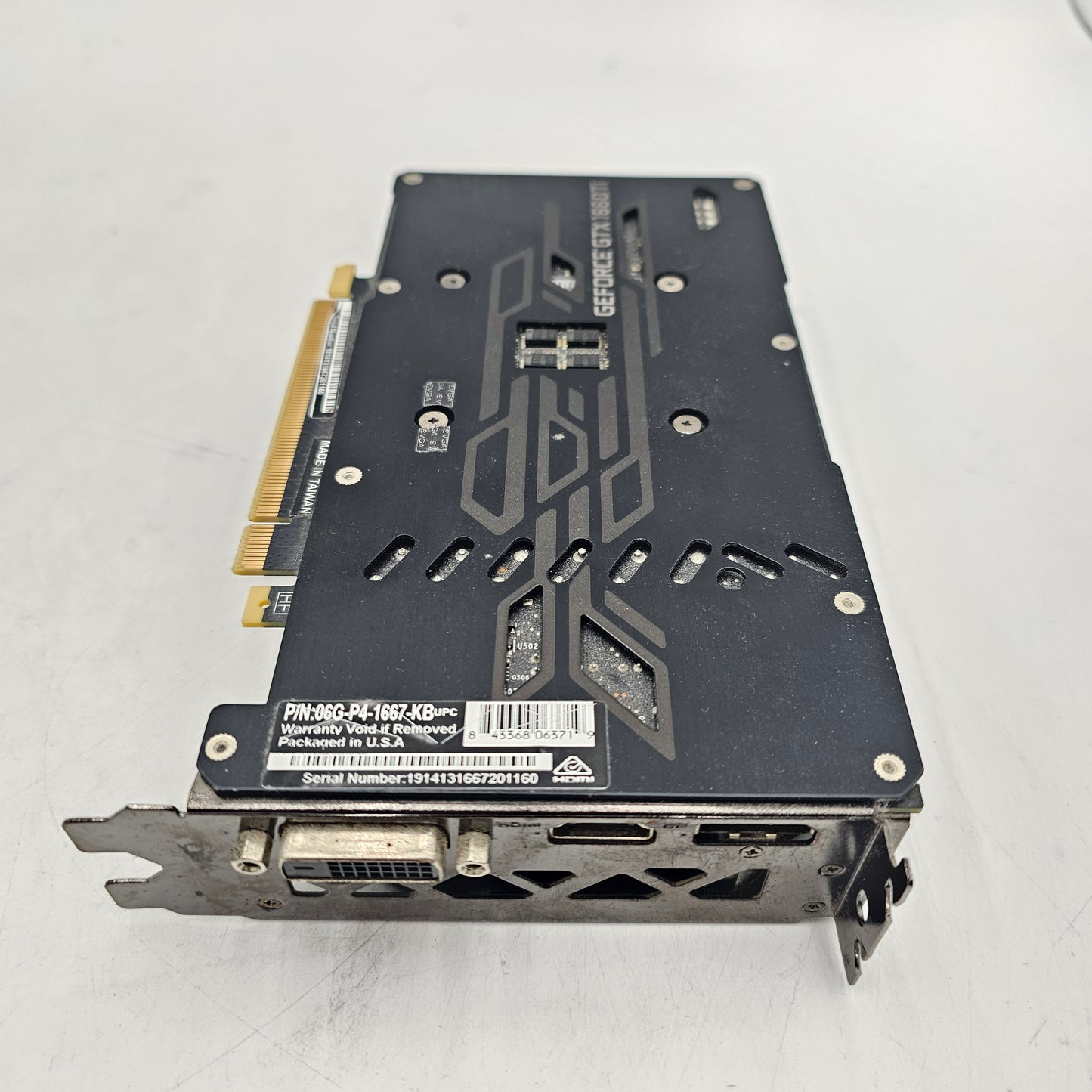 EVGA GeForce GTX 1660 Ti SC ULTRA GAMING 6GB GDDR6 Graphics Card 06G-P4-1667-KB