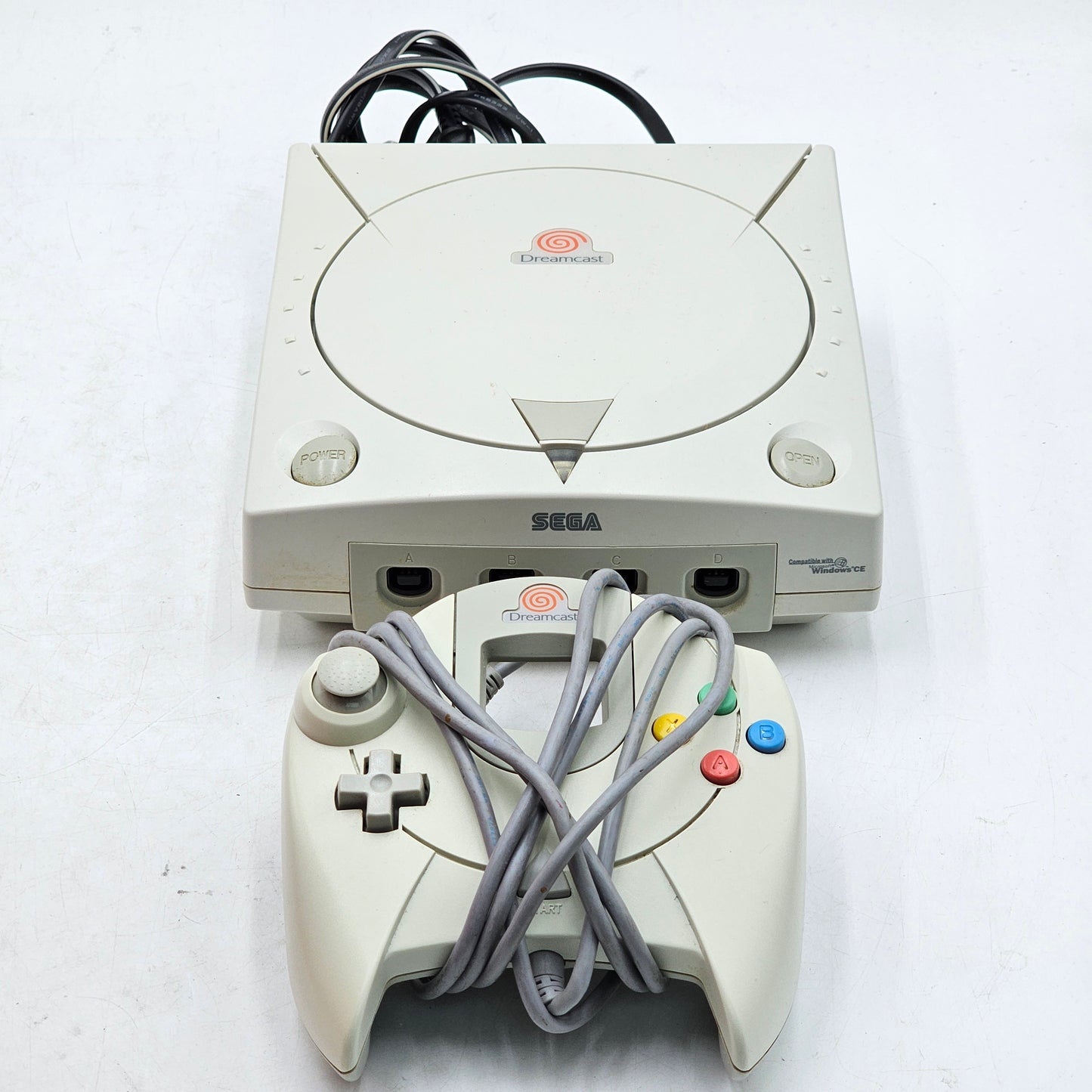 Sega Dreamcast Video Game Console White HKT-3020