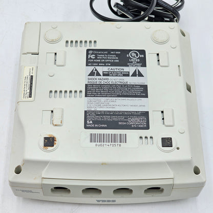 Sega Dreamcast Video Game Console White HKT-3020