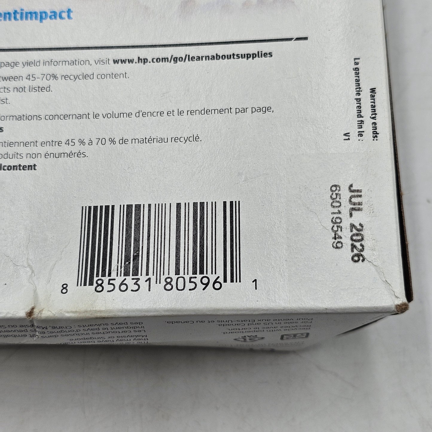 New Epson 410XL 410 Standard Capacity Ink EXP JUL 2026