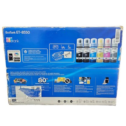 New EPSON ECOTANK ET-8550 All-in-One Wide-format Supertank Printer