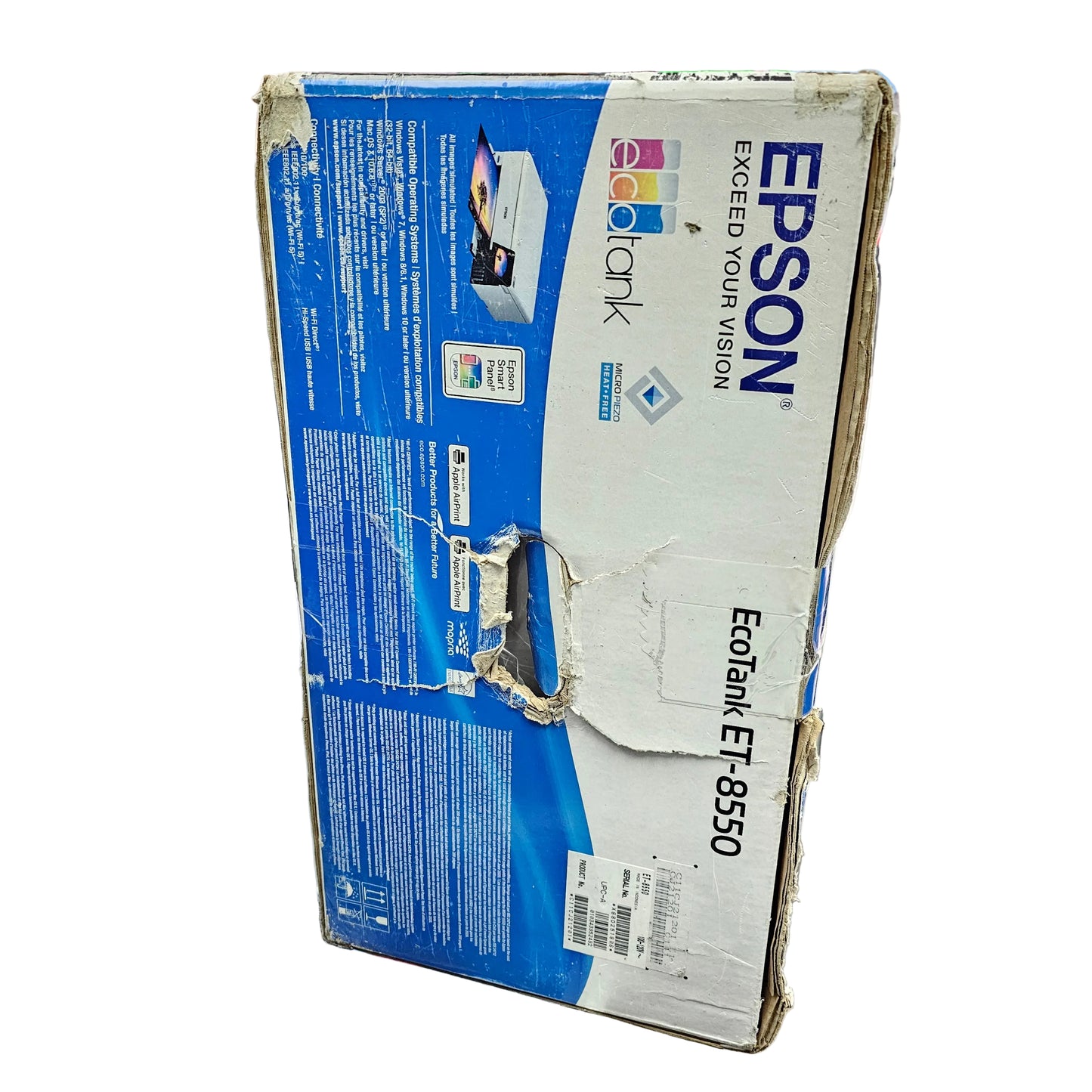 New EPSON ECOTANK ET-8550 All-in-One Wide-format Supertank Printer