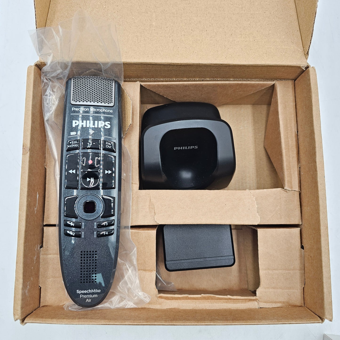 New PHILIPS SPEECHMIKE PREMIUM AIR Wireless Dictation Microphone SMP4000