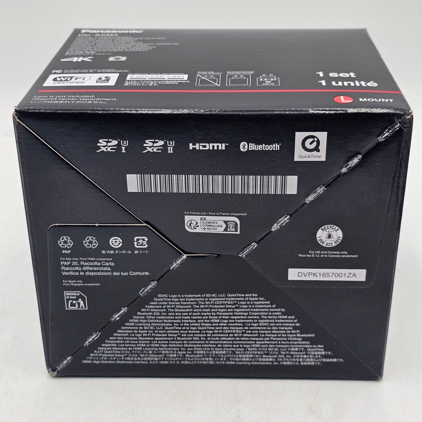 New Panasonic Lumix S5 II DC-S5M2P9 24.2MP L-Mount 4K Digital Camera Body Only