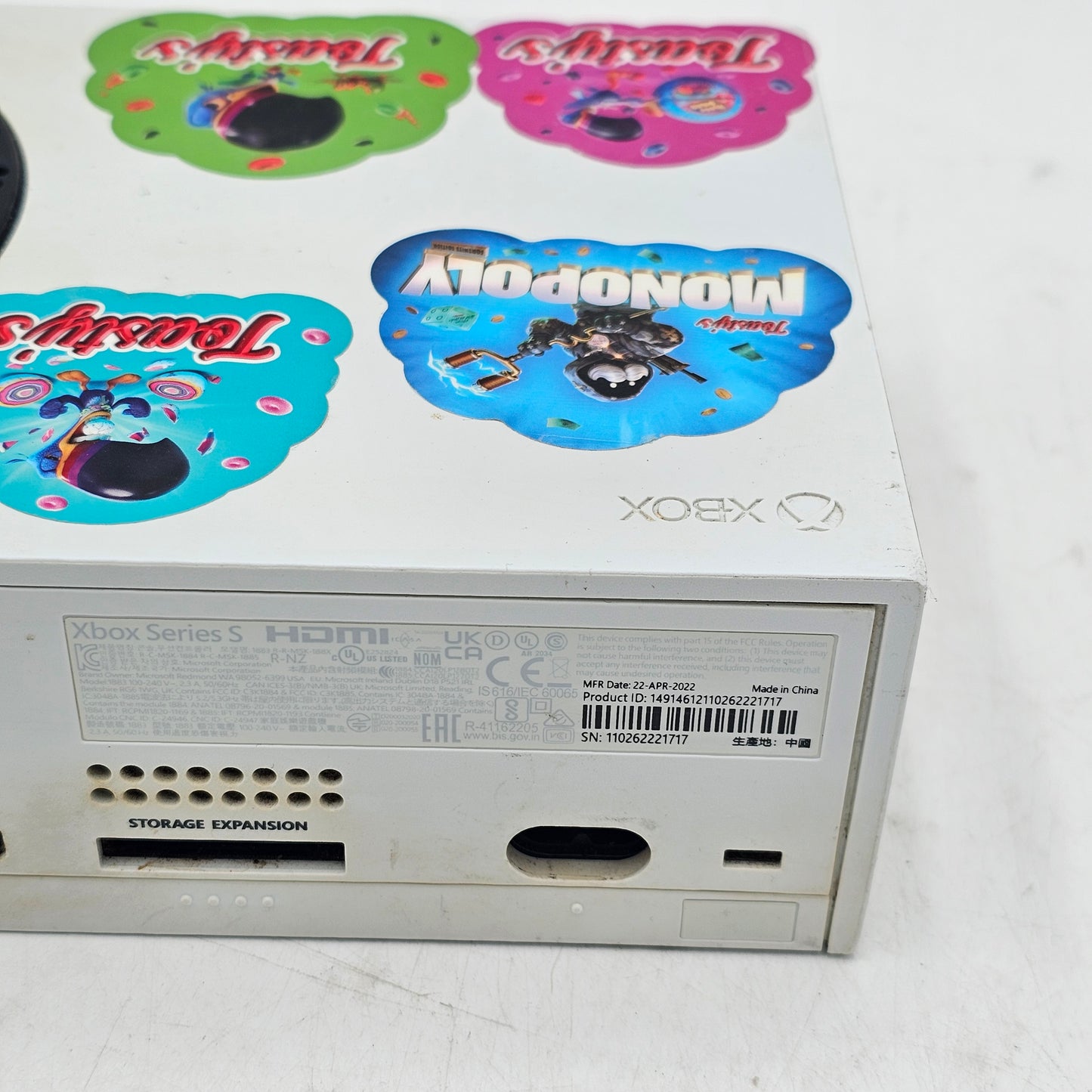 Microsoft Xbox Series S 512GB Console Gaming System Only Robot White 1883