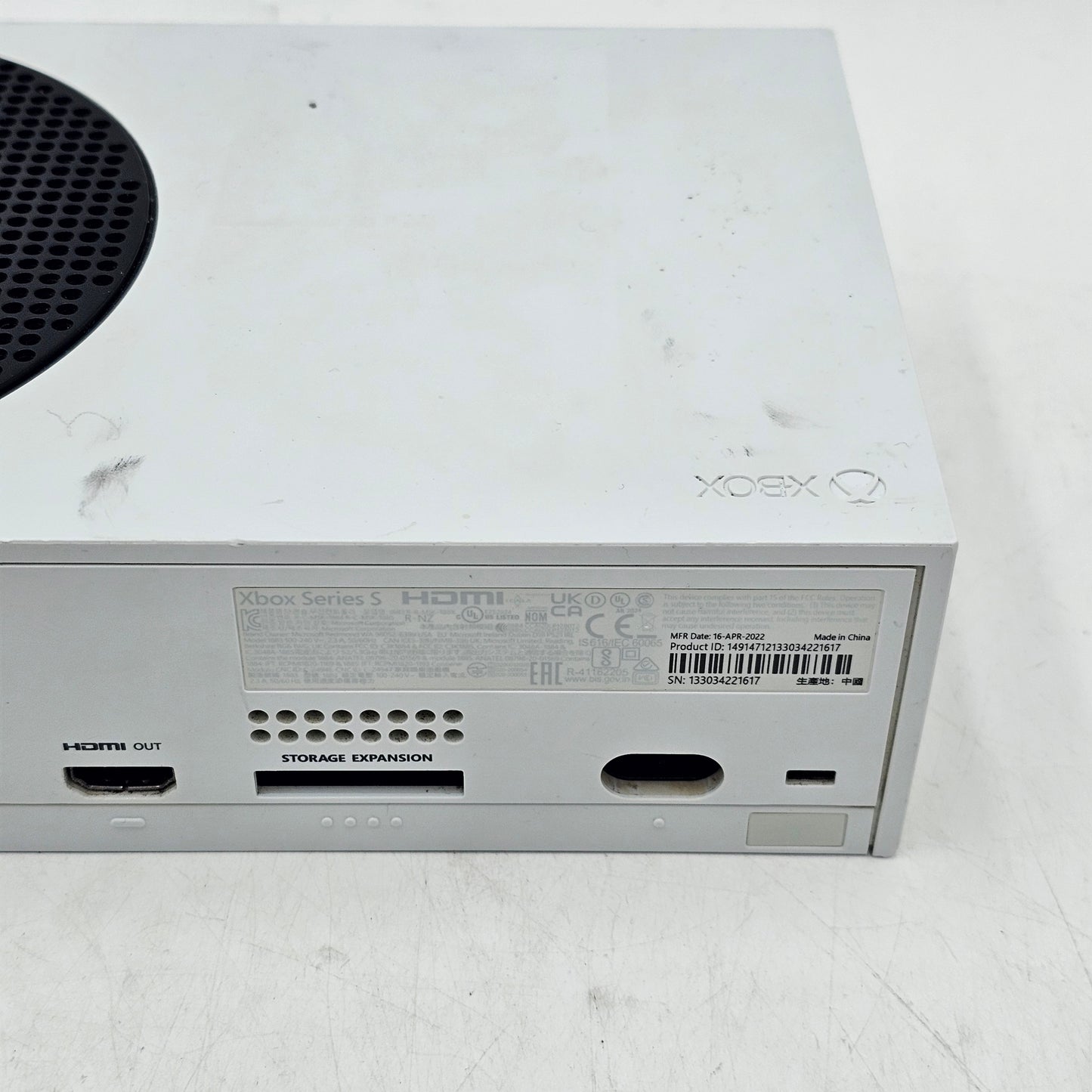 Microsoft Xbox Series S 512GB Console Gaming System Only Robot White 1883