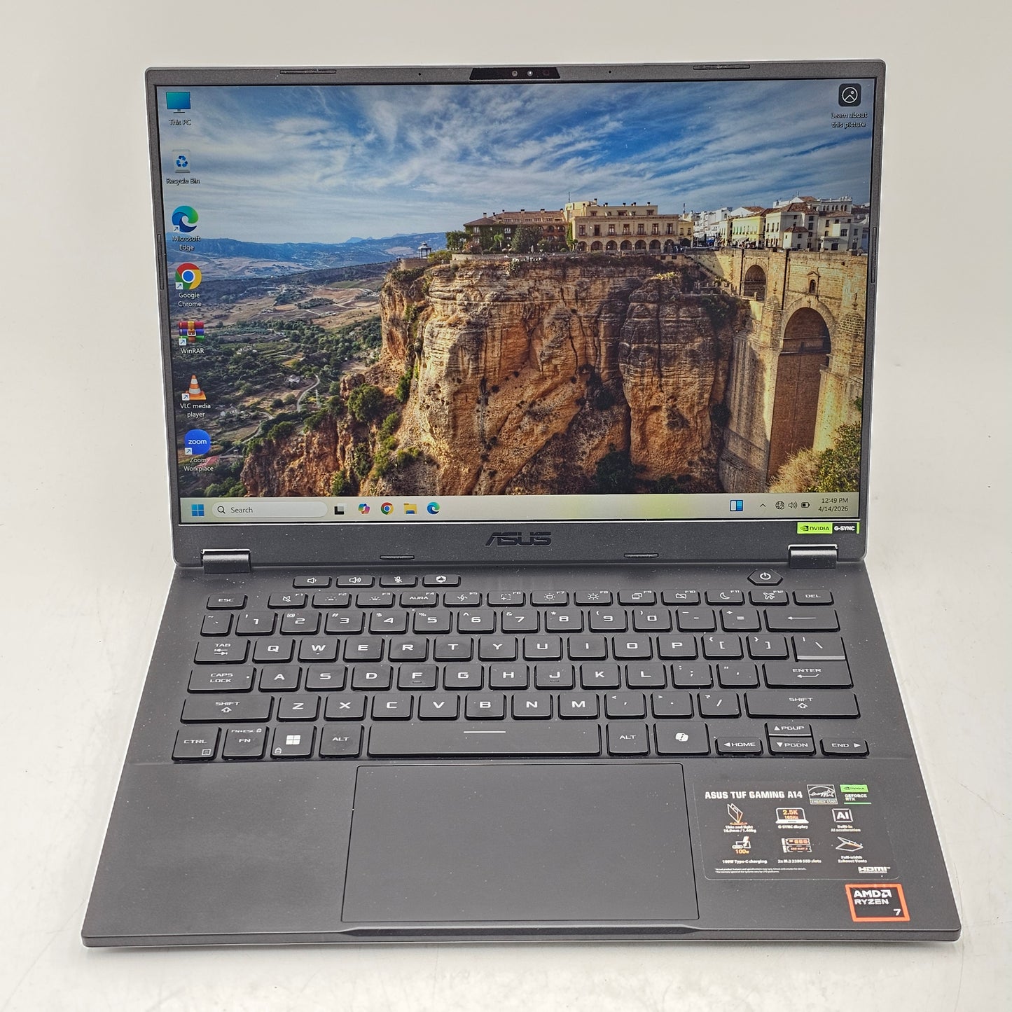 Asus TUF A15 FA401 15.6" Ryzen 7 8845HS 3.8GHz 16GB RAM 1TB SSD GeForce RTX 4060