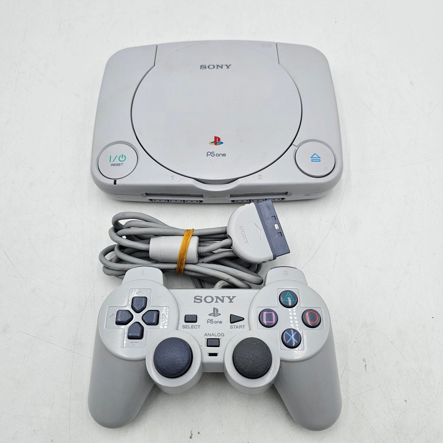 Sony PlayStation 1 PSOne PS1 Light Gray Console Gaming System SCPH-101