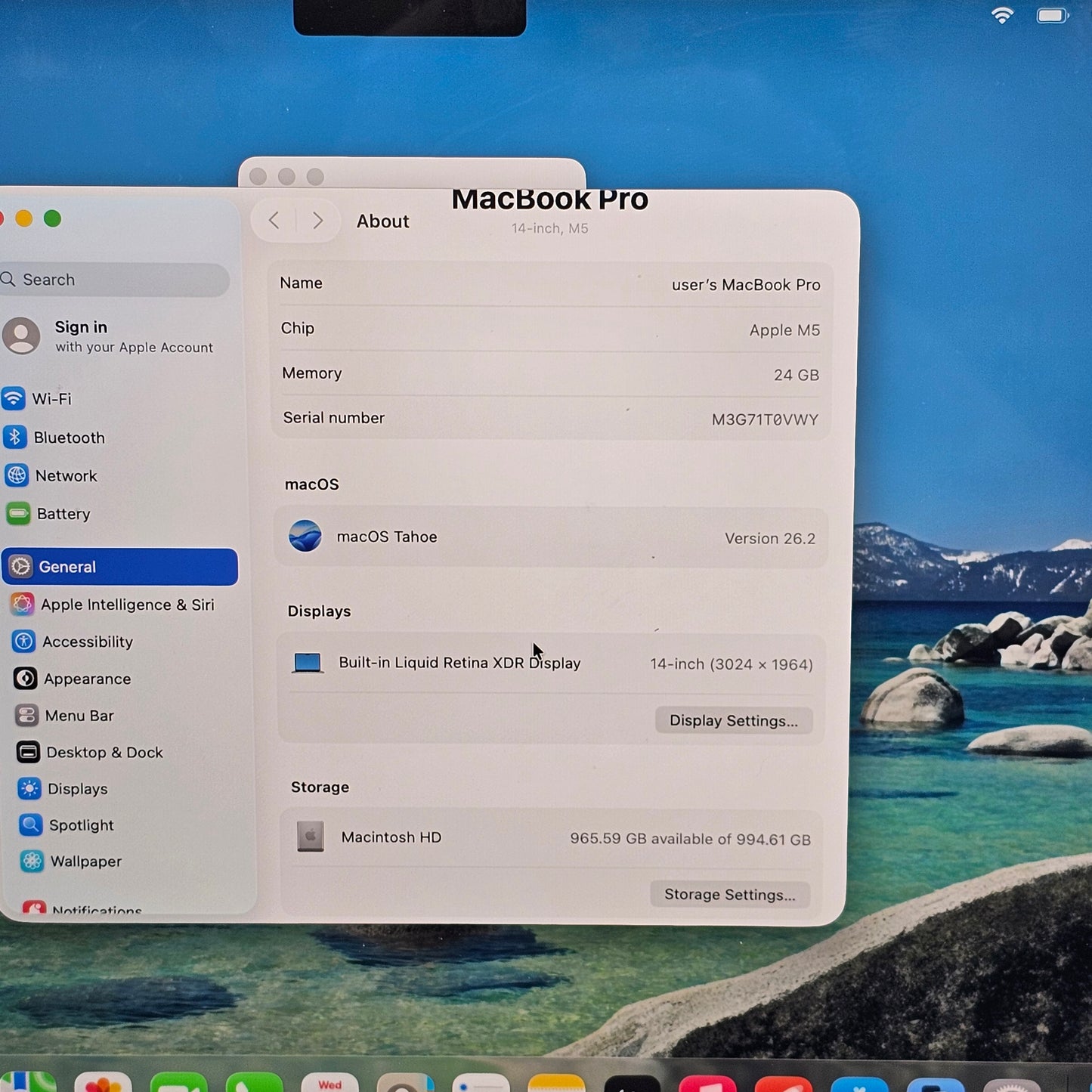 2025 Apple MacBook Pro 14" M5 10C GPU 4.6GHz 24GB RAM 1TB SSD MDE64LL/A