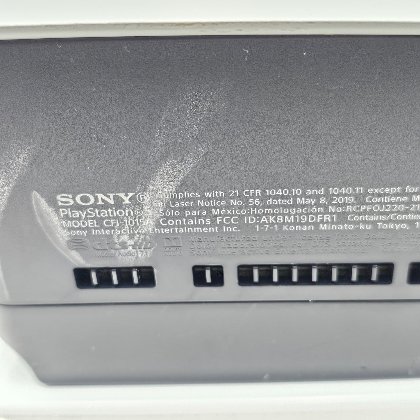 Sony PlayStation 5 Disc PS5 825GB White Console Gaming System Only CFI-1015A