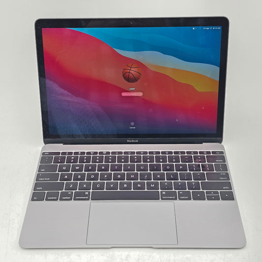 2015 Apple MacBook 12" Intel m3 1.1GHz 8GB RAM 256GB SSD Space Gray A1534