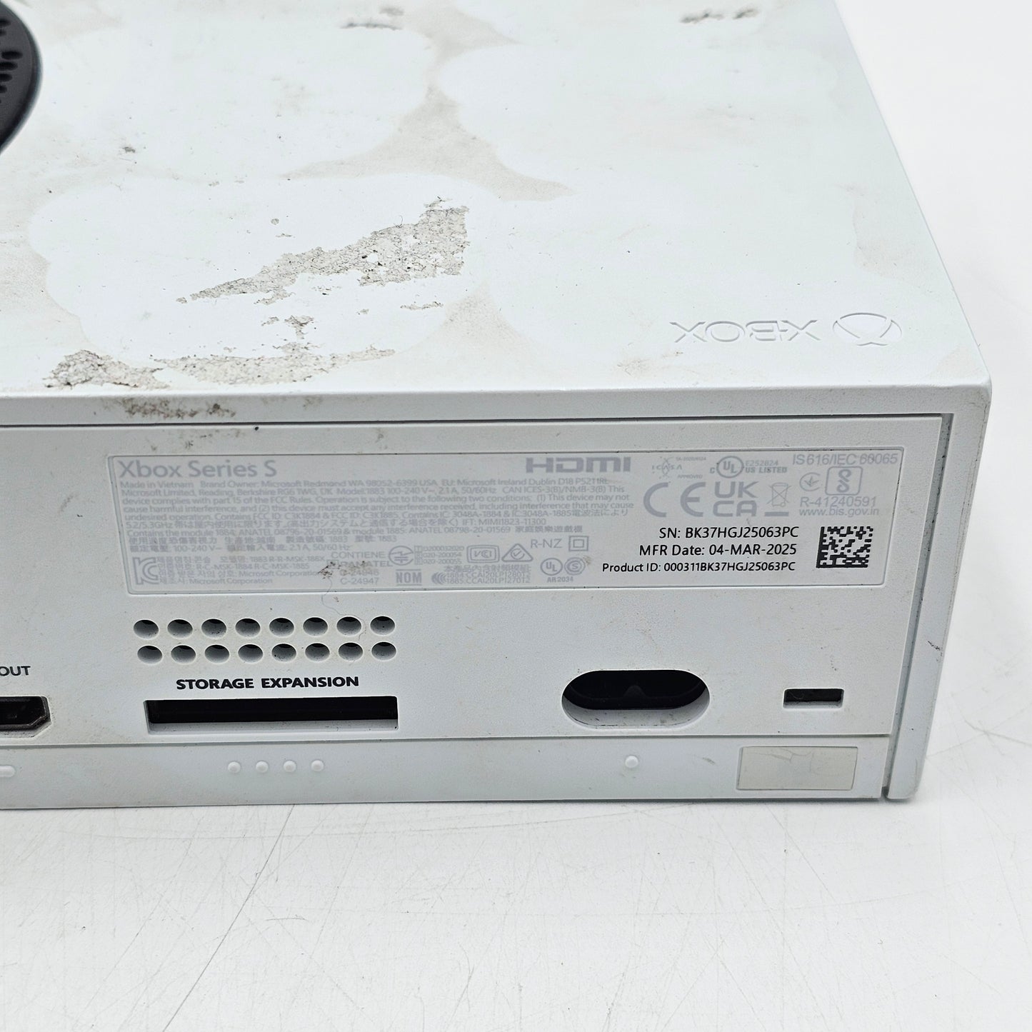 Microsoft Xbox Series S 512GB Console Gaming System Robot White 1883