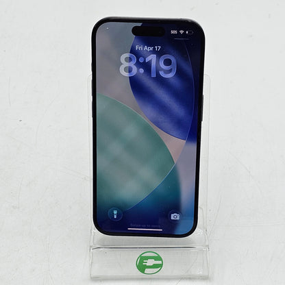 Factory Unlocked Apple iPhone 15 Pro 256GB Black MTQR3LL/A