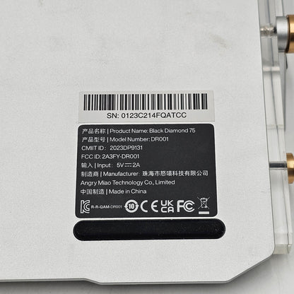 Dry Studio Black Diamond 7566 Keyboard DR001