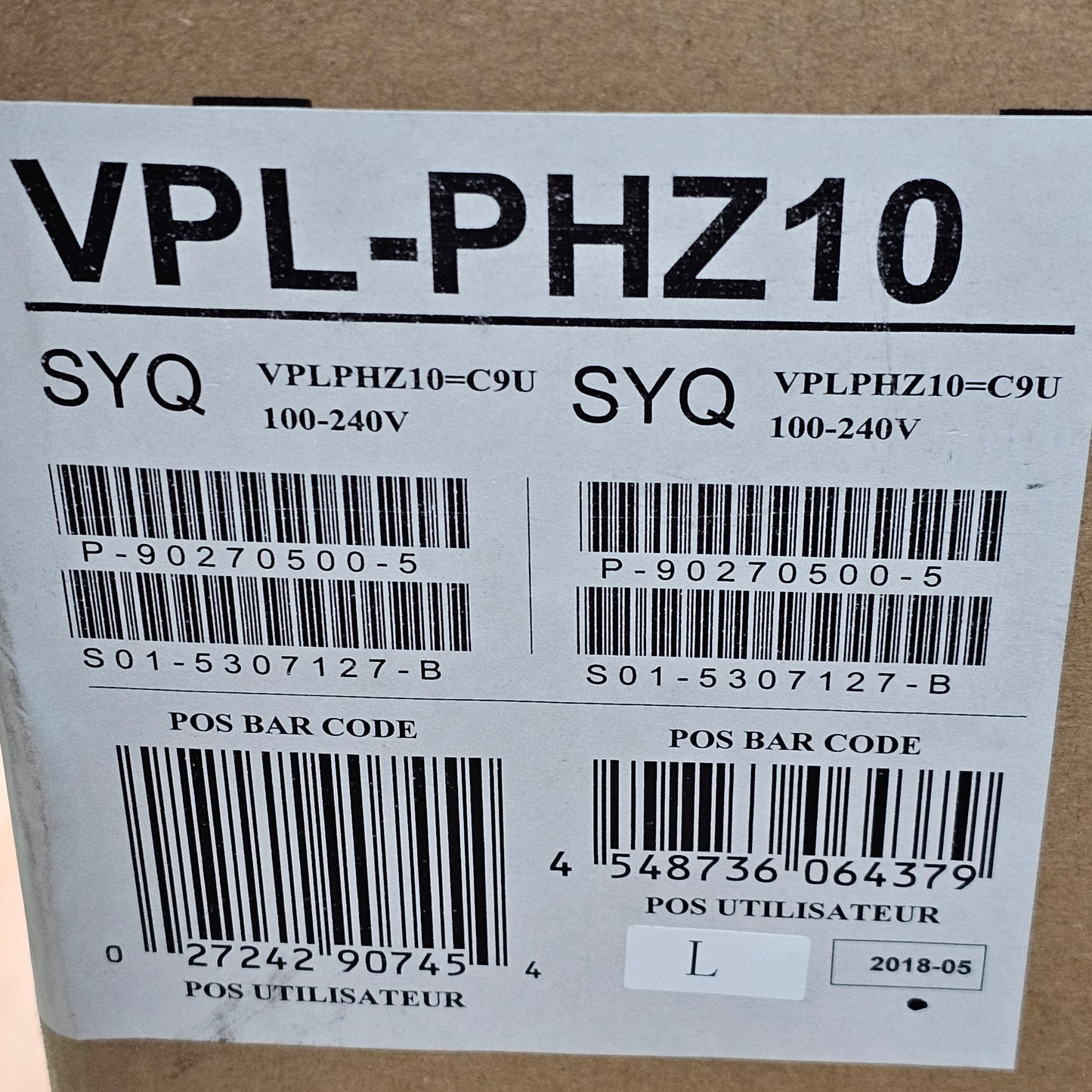 Sony VPL-PHZ10 1920x1200 5,000 Lumens Business Projector
