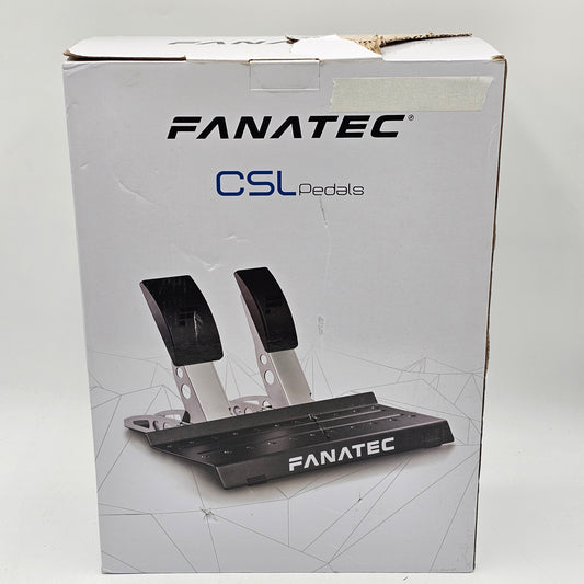 New Fanatec CSL Pedals for Steering Wheel