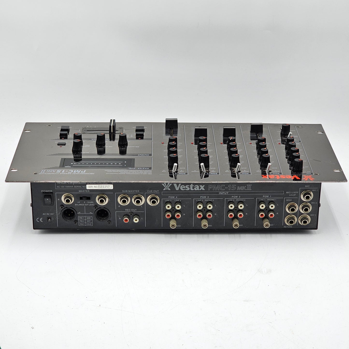 Vestax Professional Mixing Controller PMC-15 MK II