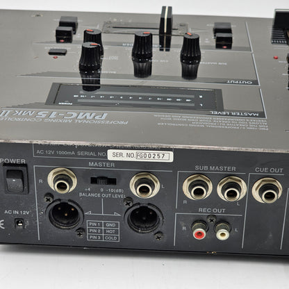 Vestax Professional Mixing Controller PMC-15 MK II