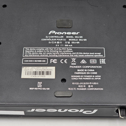 Pioneer DJ DDJ-SR 2-Channel DJ Controller