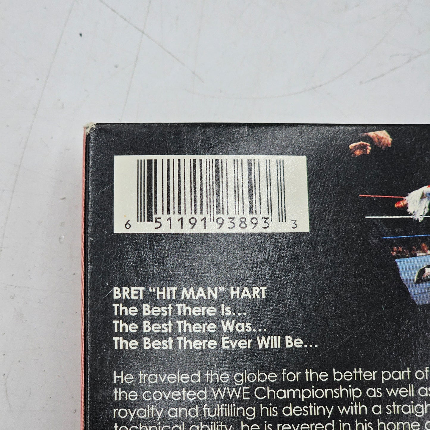 WWE Bret Hart Hitman DVD