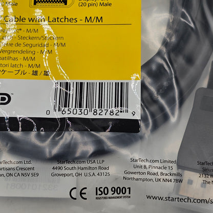 New StarTech DisplayPort Cables 10ft/3m with Latches M/M