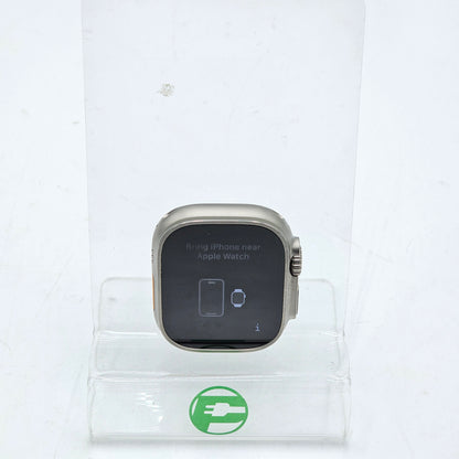 Unlocked Apple Watch Ultra 2 49MM Natural Titanium Body Only