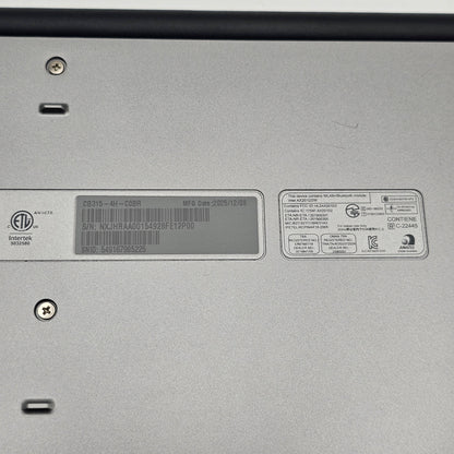 Acer Chromebook 315 N21Q9 15.6" Celeron N4500 1.1GHz 4GB RAM 64GB SSD