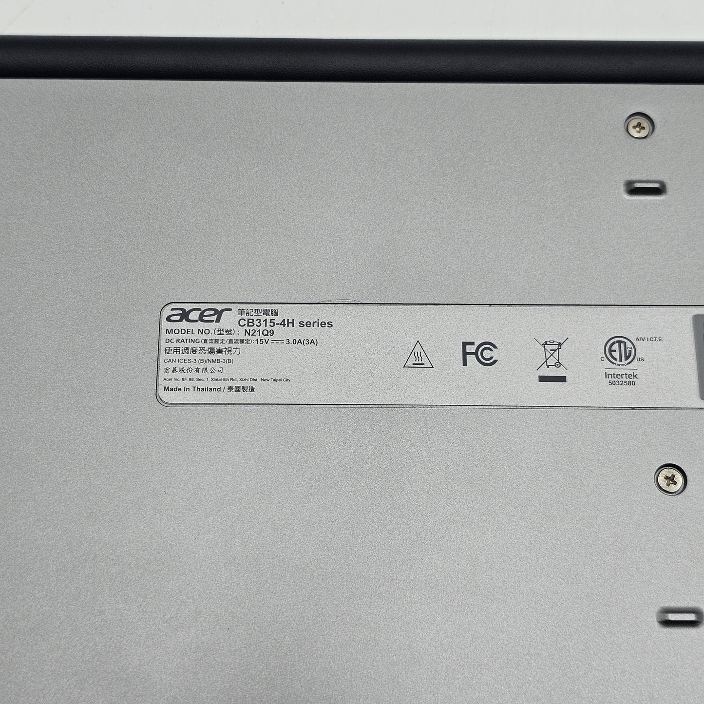 Acer Chromebook 315 N21Q9 15.6" Celeron N4500 1.1GHz 4GB RAM 64GB SSD