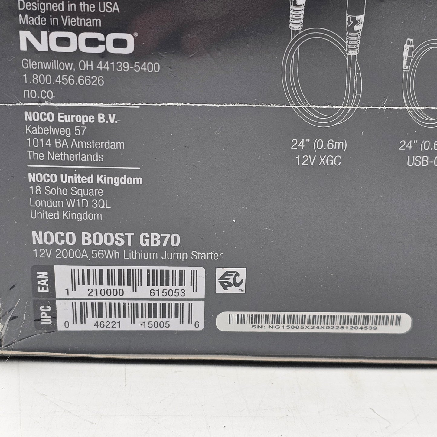 New NOCO 2000A Jump Starter