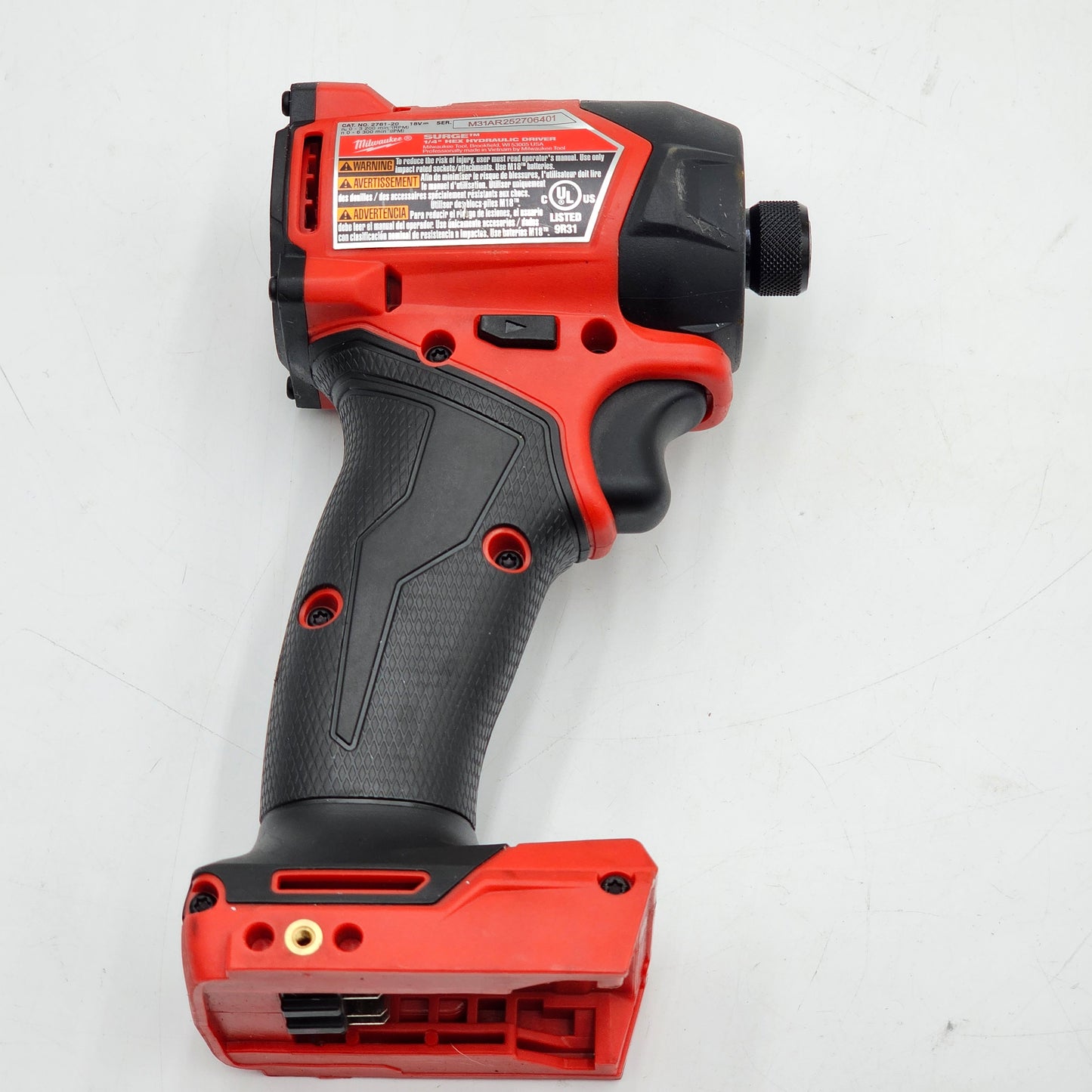 Milwaukee 2761-20 M18 18V 1/4" Hex Impact Driver