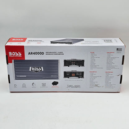 New Bose AR4000D 4000W 8 Ohm 1 Channel Monoblock Power Amplifier AMPG1US1BLK