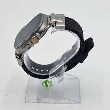 Unlocked Apple Watch Ultra 2 49MM Natural Titanium Aftermarket Band M96T3LL/A